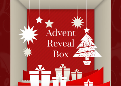 Festive 3D Advent Calendar Box Reveal Title for Premiere THUMB