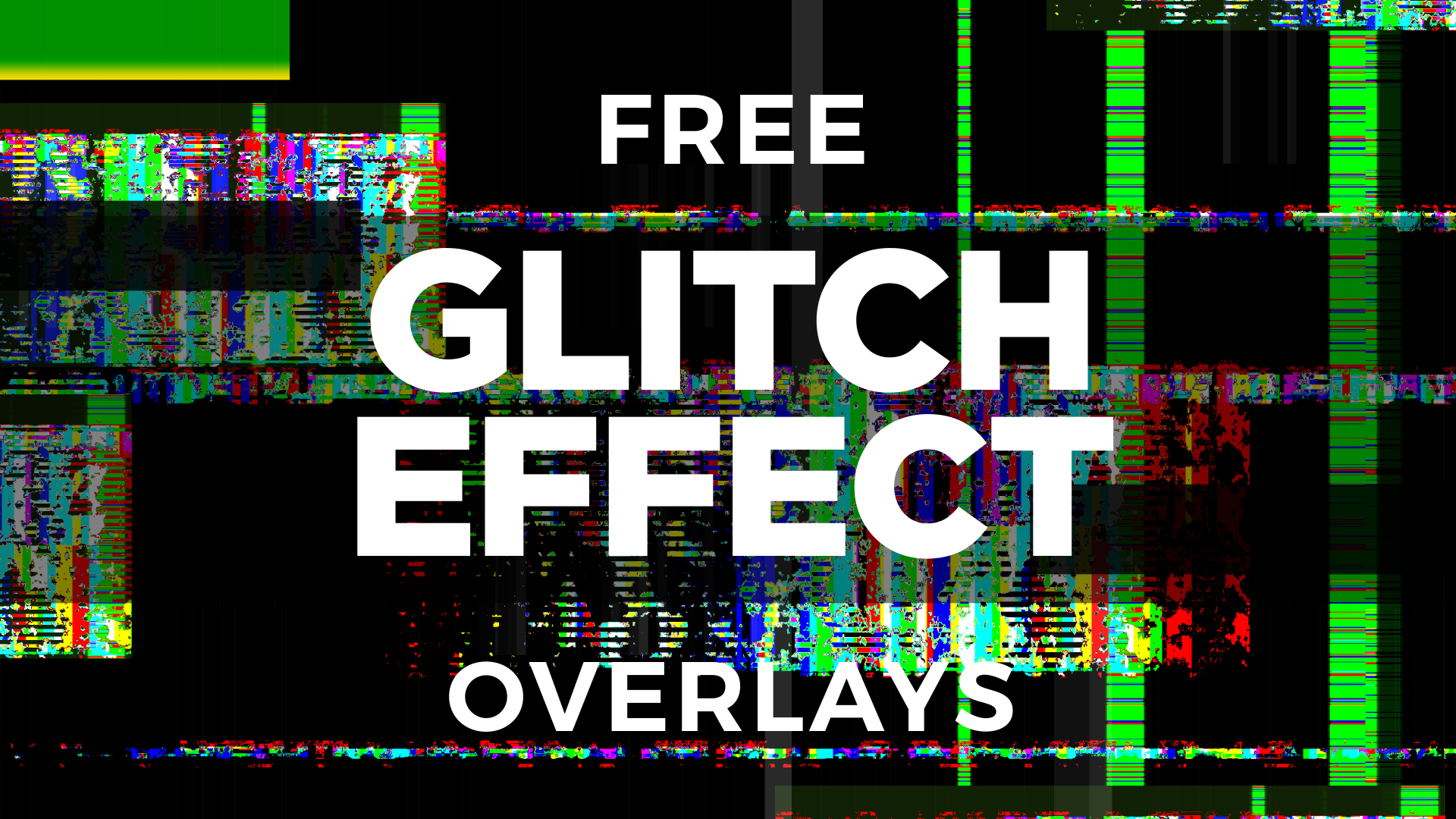 glitch after effect template free download