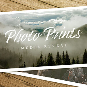 3D Photo Prints Media Reveal Premier Pro Template