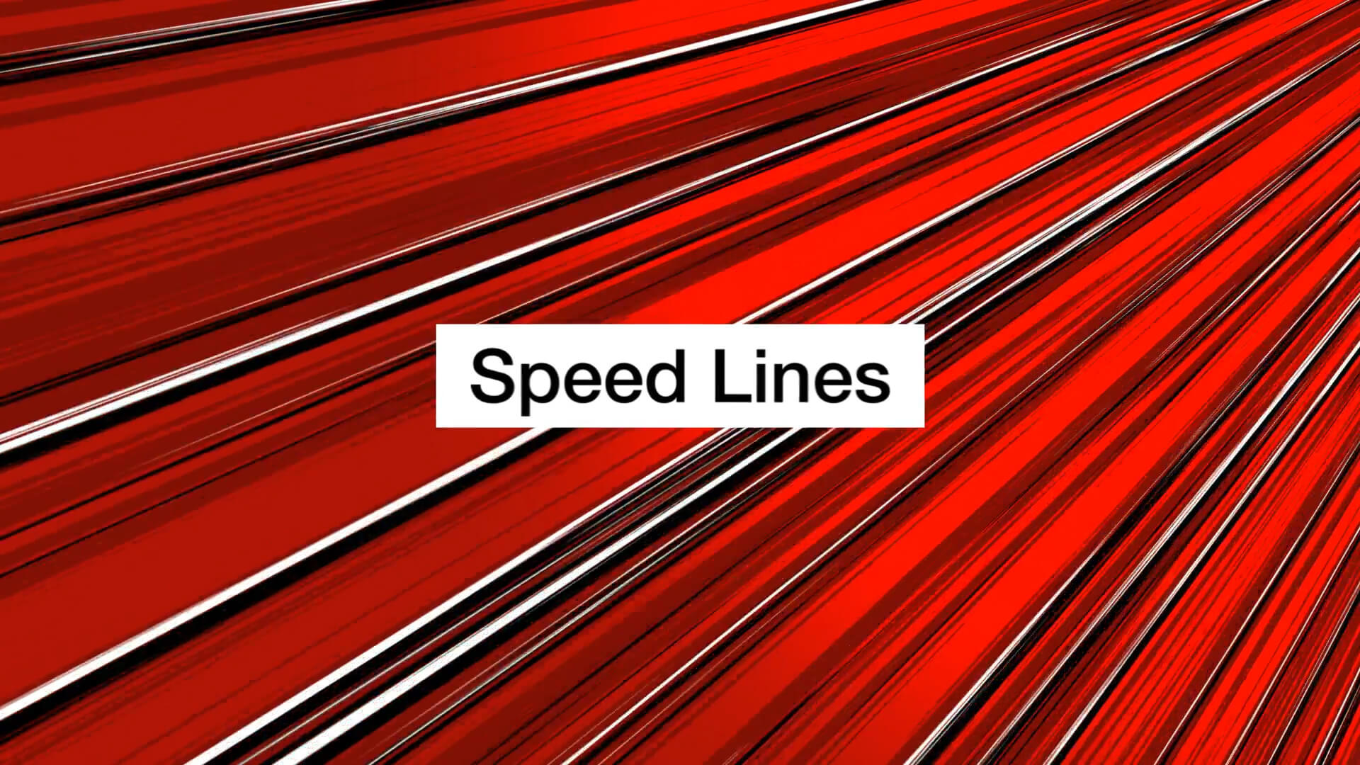 Speed Lines Background Template for Premiere Pro